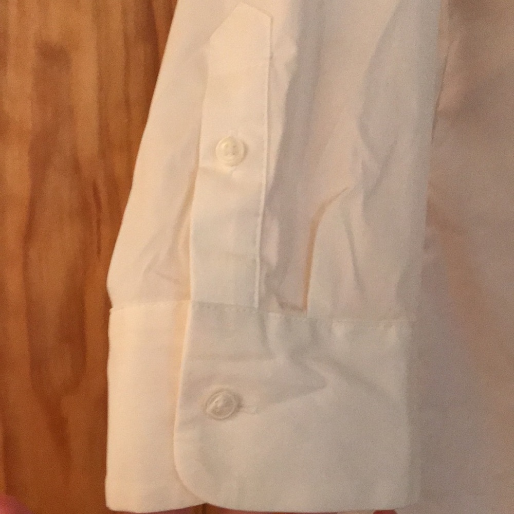 Talbots white blouse